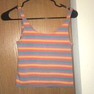 Bright colored tank